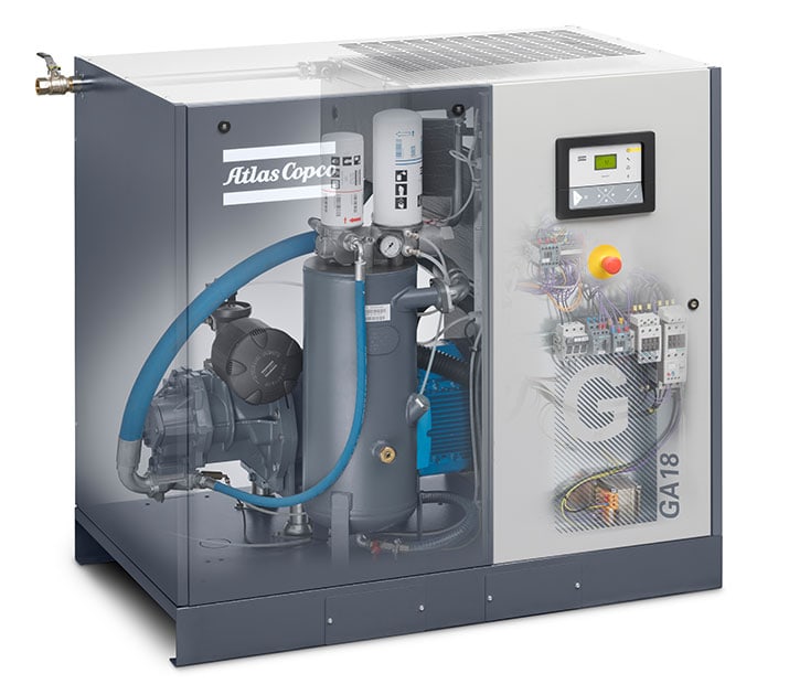 Sprężarki Atlas Copco GA Series