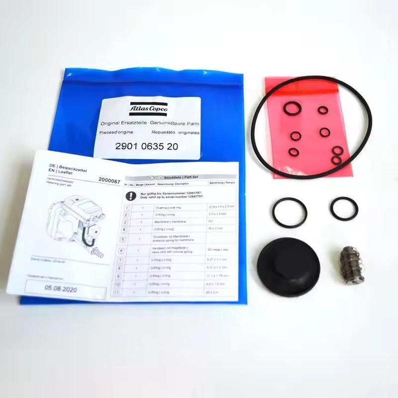 Oryginalny 2901063520 ATLAS COPCO EWD330 Zestaw obsługi zaworu elektromagnety
