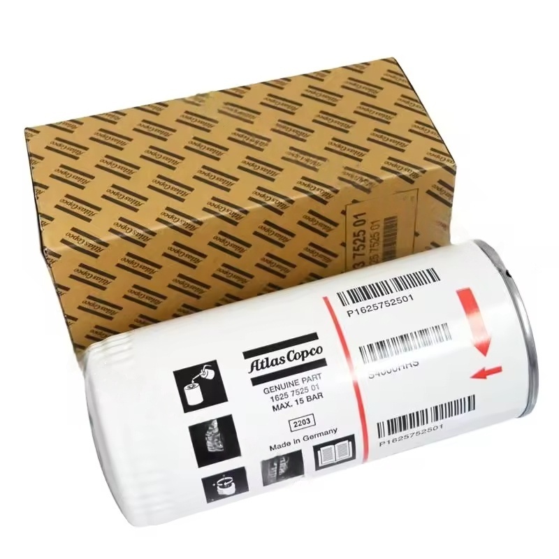 1202804093 Oryginalne sprężarki powietrza Atlas Copco XAS 1800 JD Filtr olejowy