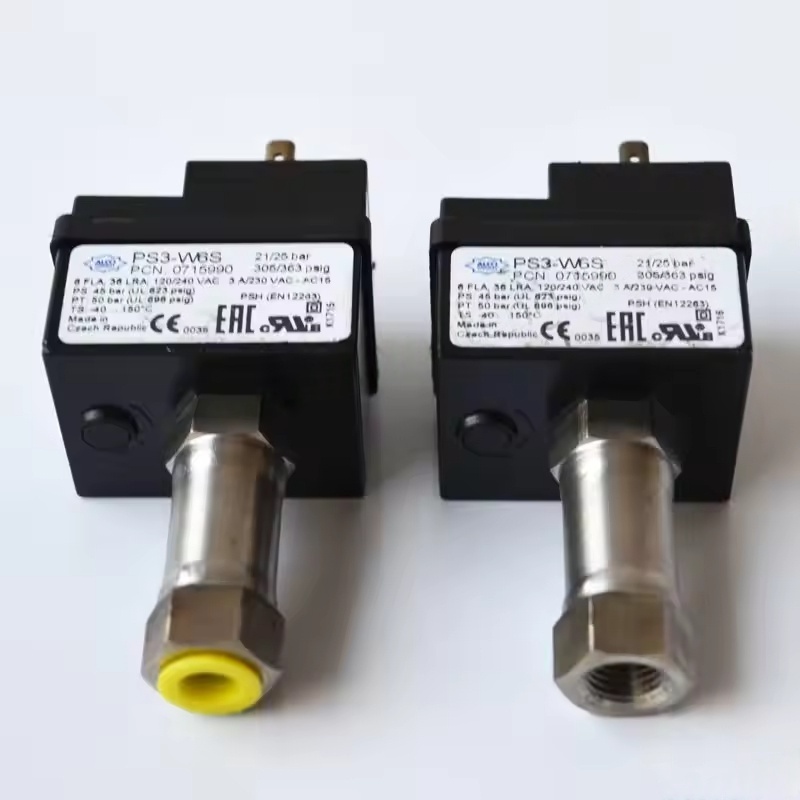Przełącznik ciśnienia sprężarki powietrza Atlas Copco PS3 W6S 1624962200