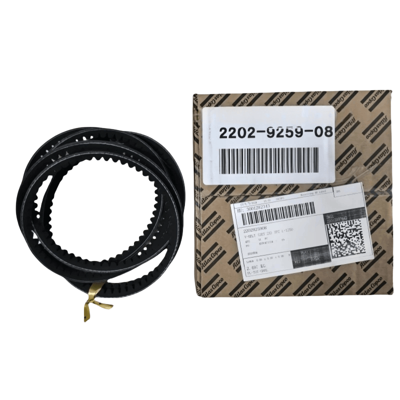 2202925908 Atlas Copco V-pas (zestaw 2x) XPZ L = 1250 AC dla oryginału sprężarki śrubowej wtrysku oleju