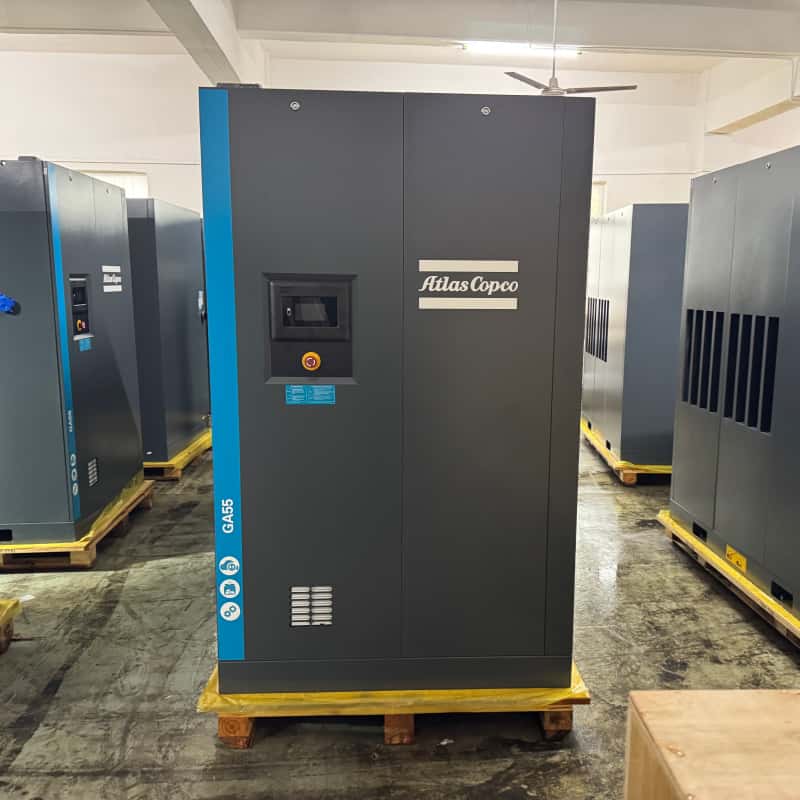 Sprężarki śrubowe Atlas Copco GA26 o mocy 26 kW