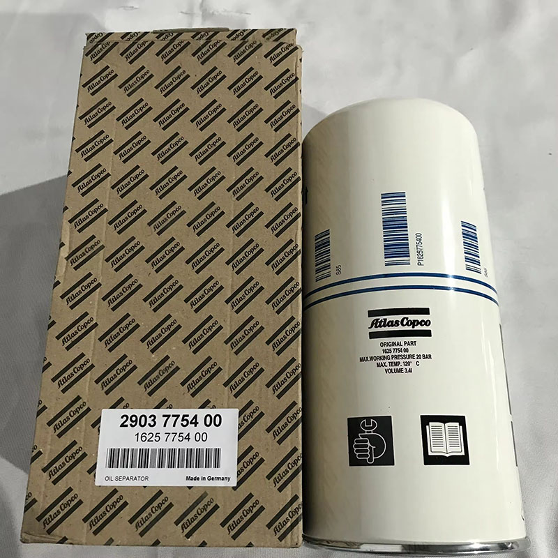 2903775400 = 1625775400 Atlas Copco Scco Śruba do sprężarki Filtr oleju