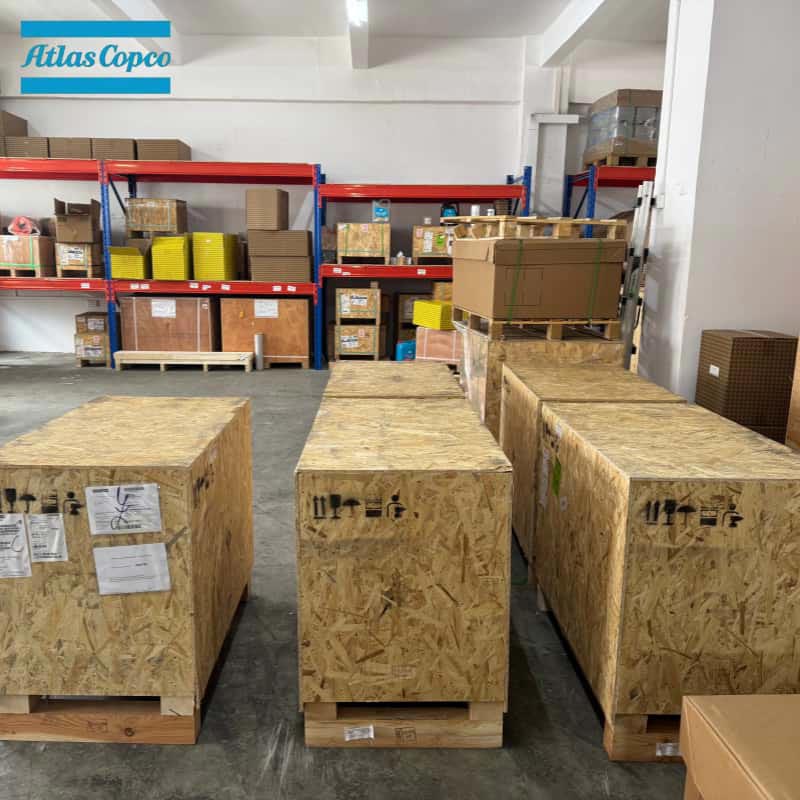 Atlas Copco 1616757591 2902022210 Oryginalny element śrubowy końcówki powietrznej GA Seria GX