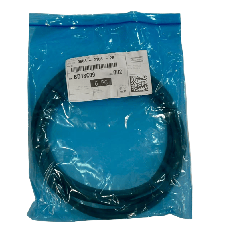 Atlas Copco Air Compressor O-ring 0663210826 Oryginał