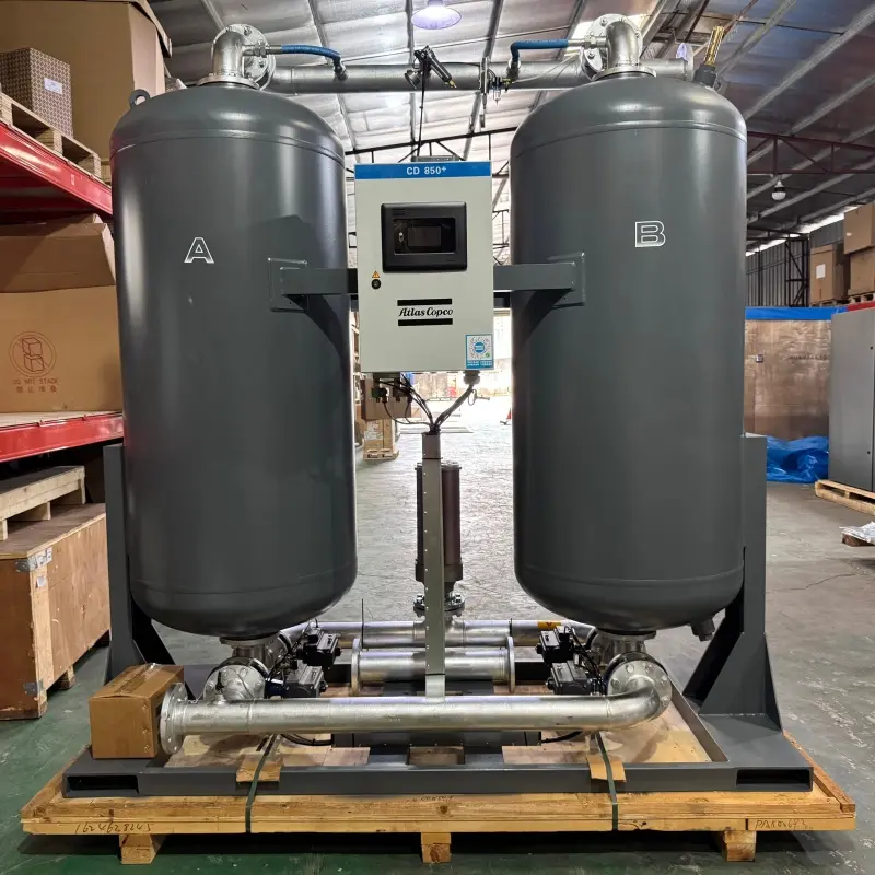 Atlas Copco CD850+ Adsorpcyjny osuszacz powietrza Atlas Copco Oryginał osuszacza powietrza
