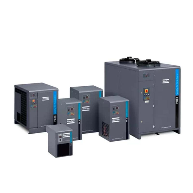 Atlas Copco F285 Czynnik chłodniczy osuszacz powietrza 17,1 m3 na minutę Oryginalny przemysłowy osuszacz sprężonego powietrza 16 barów