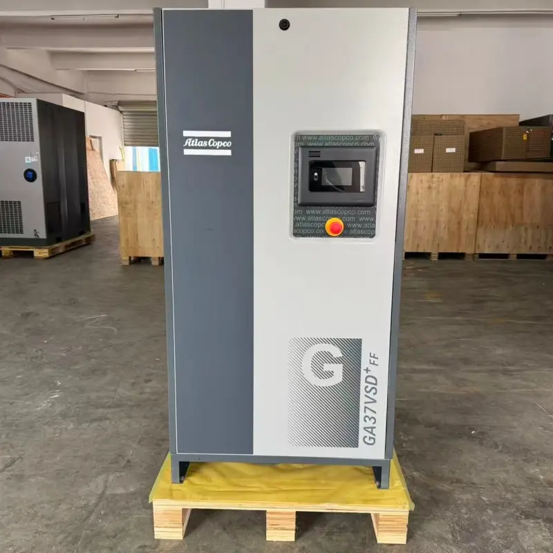 Atlas Copco GA37 VSD+ FF 37kW 50KM Sprężarka śrubowa z wtryskiem oleju dla przemysłu