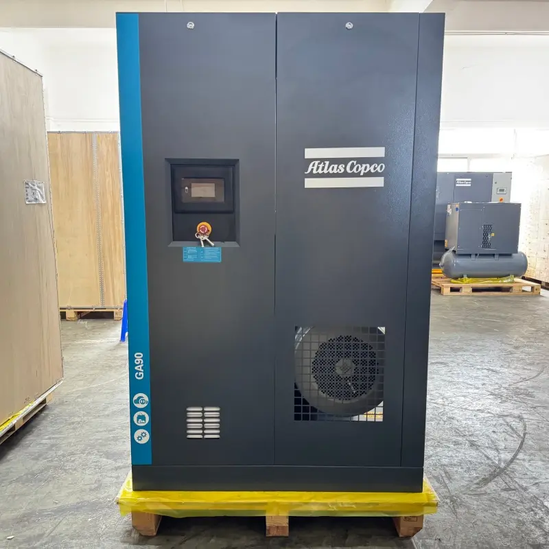 Sprężarka śrubowa Atlas Copco GA90 90 kW 125 KM, oryginalna Sprężarka śrubowa Atlas Copco GA90 90 kW 125 KM, oryginalna