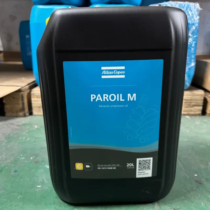 Atlas Copco Oil 1615594800 Paroil M Mineralny smar do sprężarek przenośnych Oryginał
