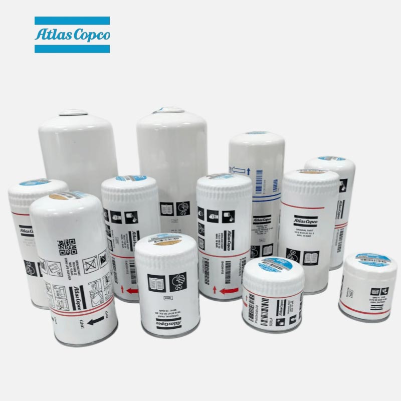 Części zamienne Atlas Copco Oryginalne oryginalne 161487499 1614874700 Filtr oleju do przemysłowej sprężarki powietrza