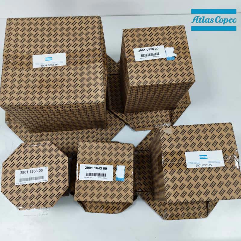 Zestaw separatora oleju części zamiennych Atlas Copco 2901085800 2901164300 2901196300 1094805899 2901056622